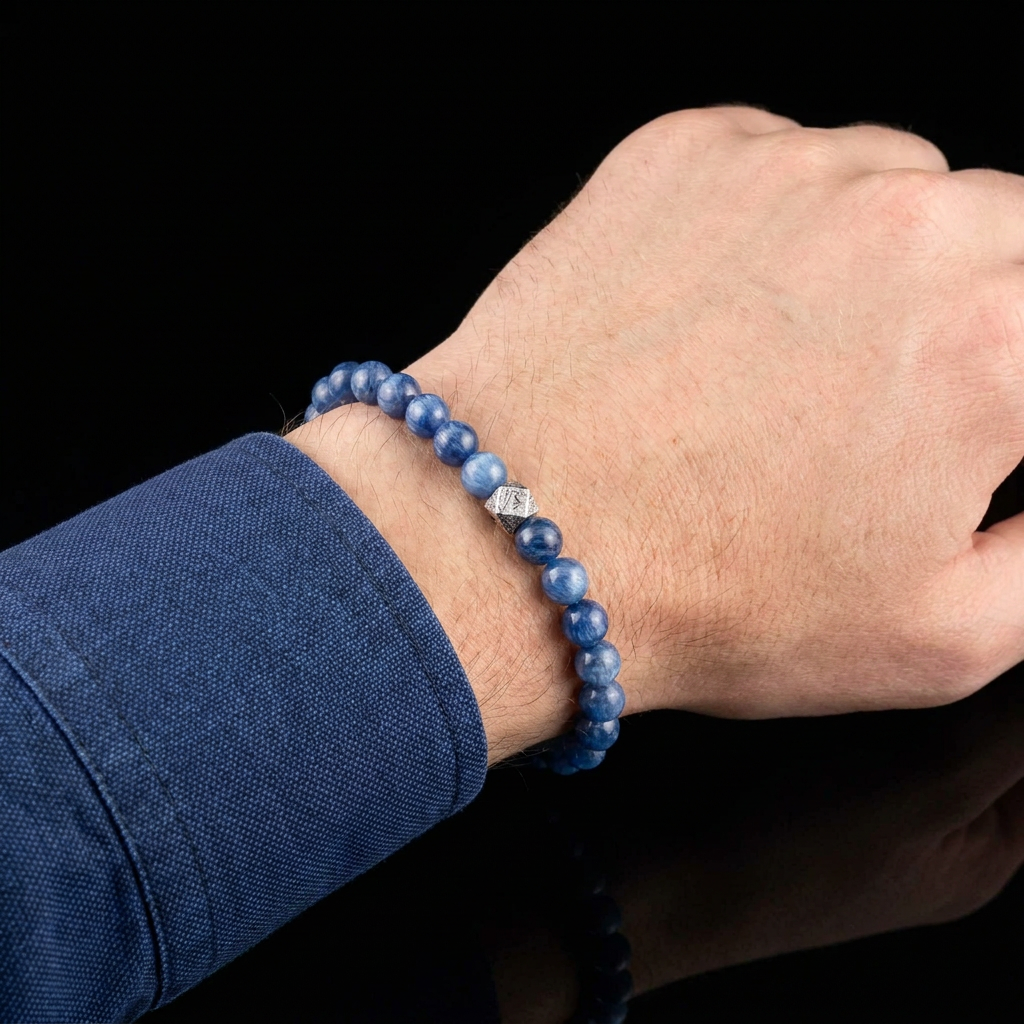 Kyanite & Meteorite Bracelet(6m)