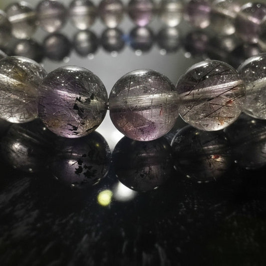 Grey Melody Stone Energy Bracelet
