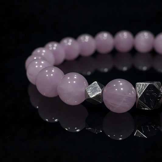 Kunzite & Meteorite Bracelet