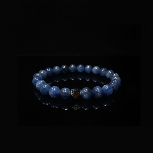 Blue Kyanite × Meteorite Energy Bracelet