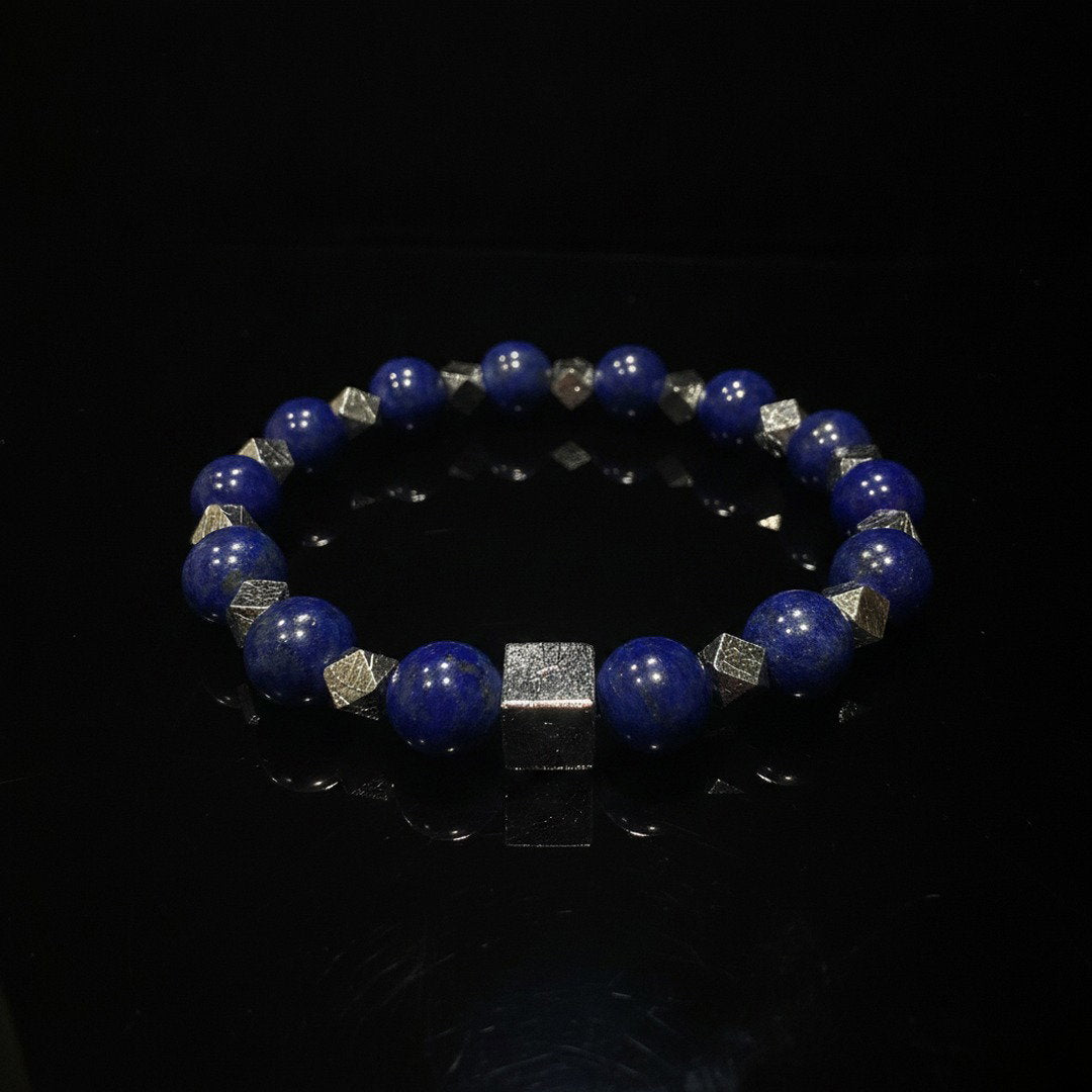 Lapis Lazuli × Meteorite Energy Bracelet