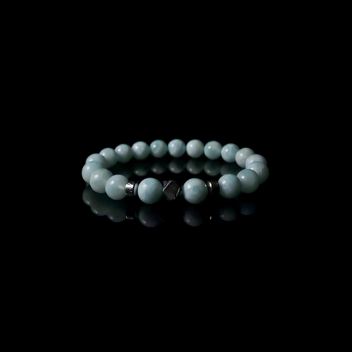 Larimar × Meteorite Energy Bracelet