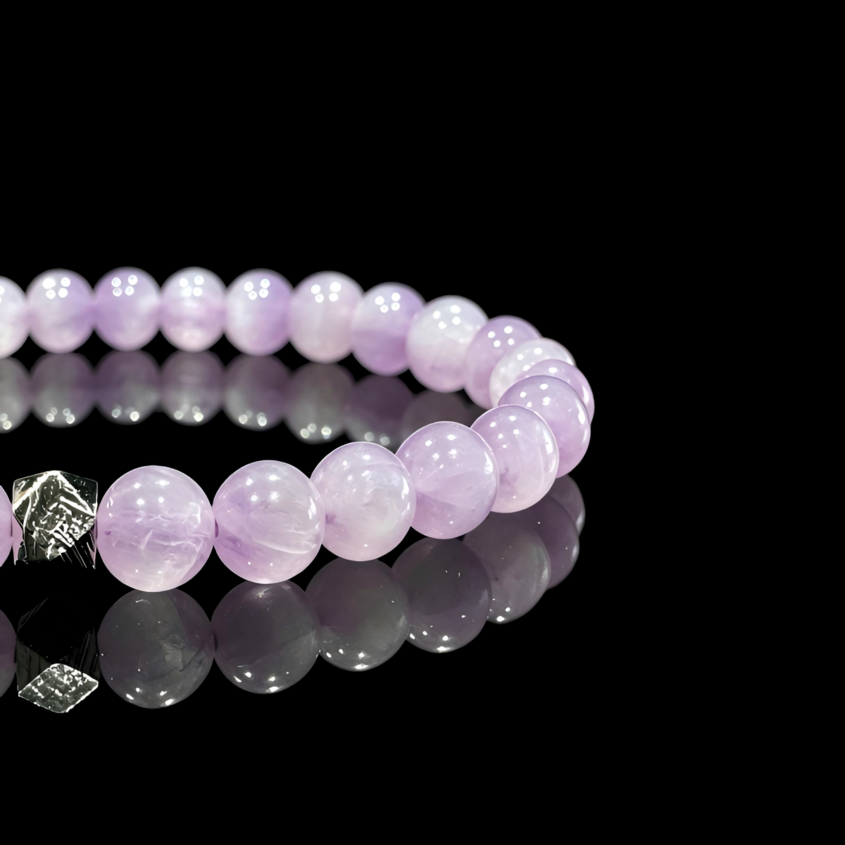 Kunzite & Meteorite Bracelet（6mm）