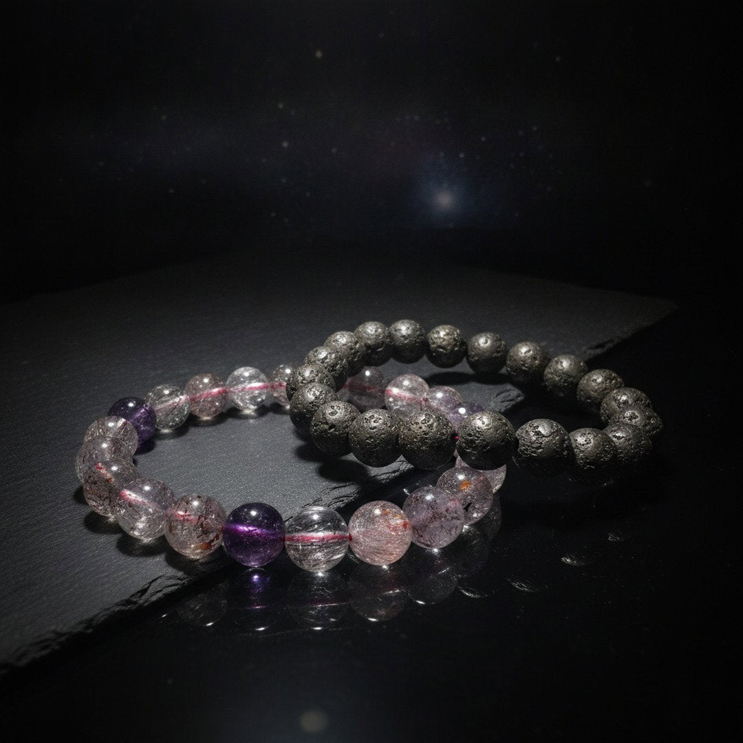 White Melody Stone Energy Bracelet