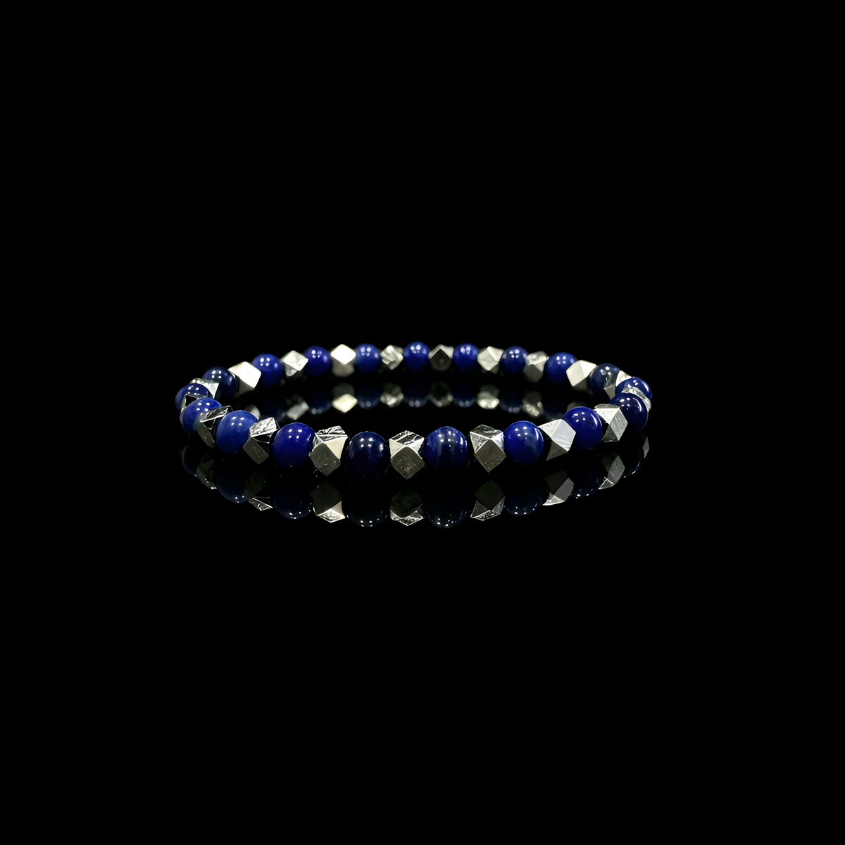 Lapis Lazuli & Meteorite Bracelet（6m）