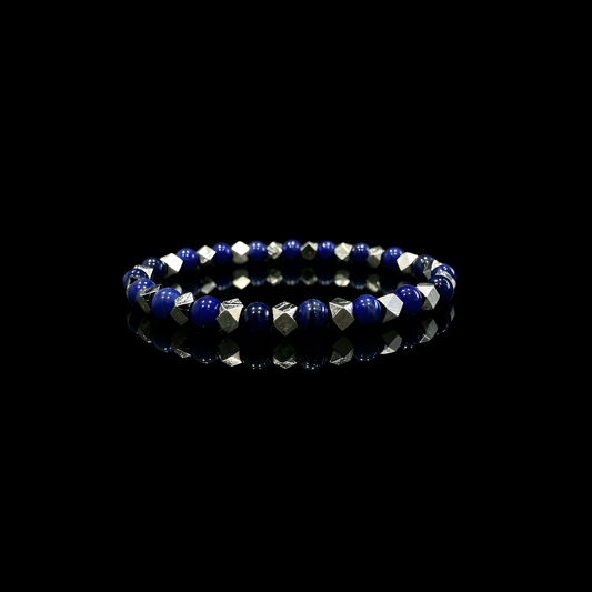 Lapis Lazuli & Meteorite Bracelet（6m）