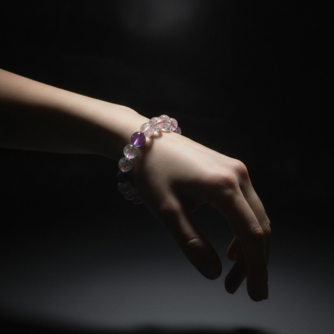 White Melody Stone Energy Bracelet