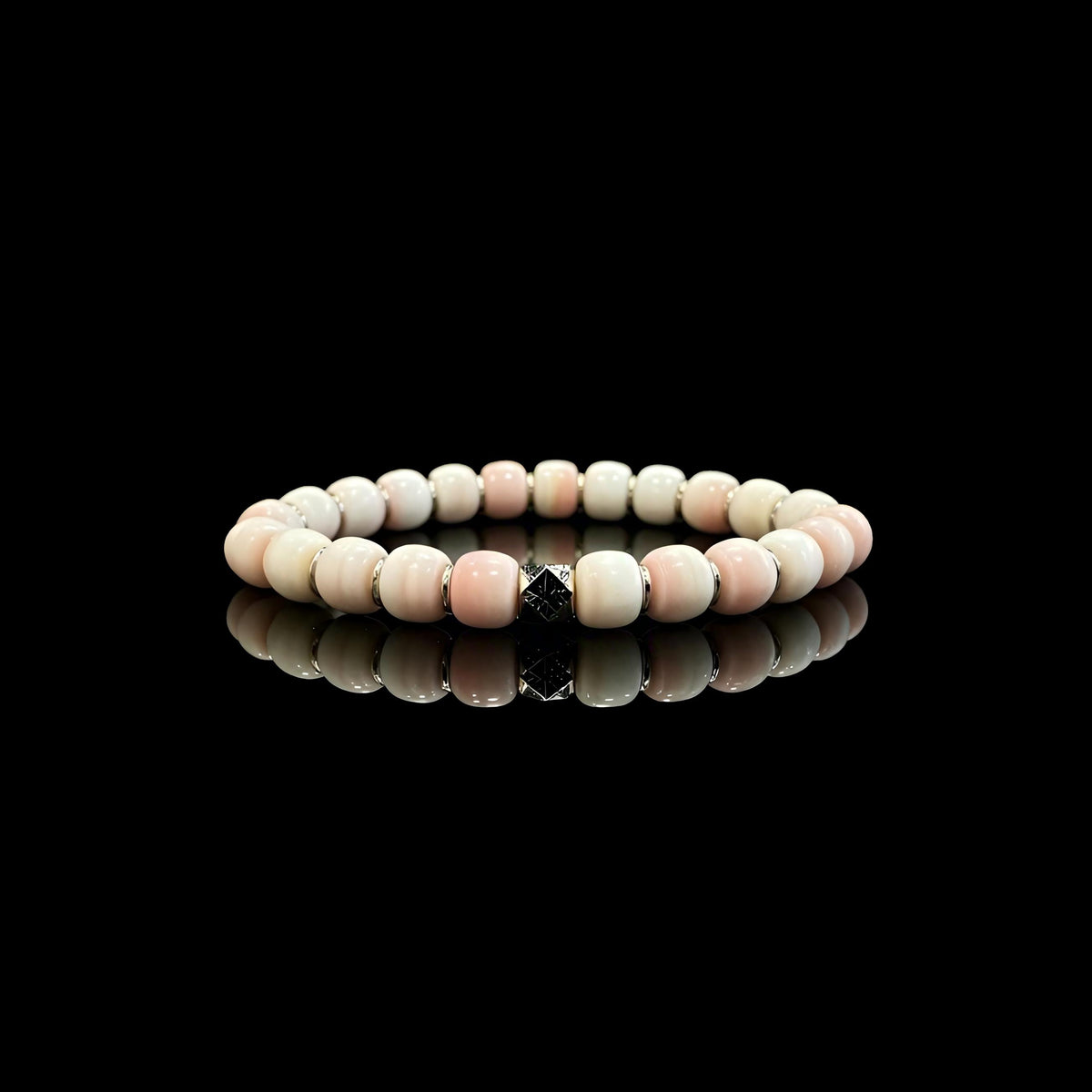Queen Shell & Meteorite Bracelet