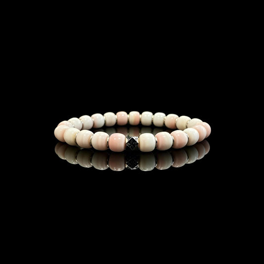 Queen Shell & Meteorite Bracelet