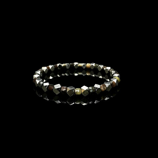 Pietersite & Meteorite Bracelet