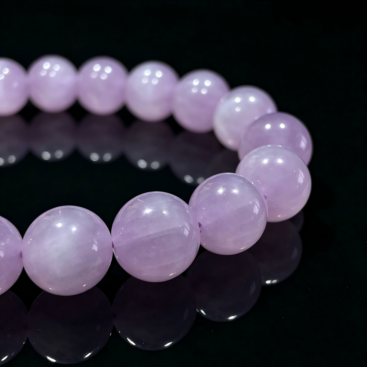 Kunzite & Meteorite Bracelet